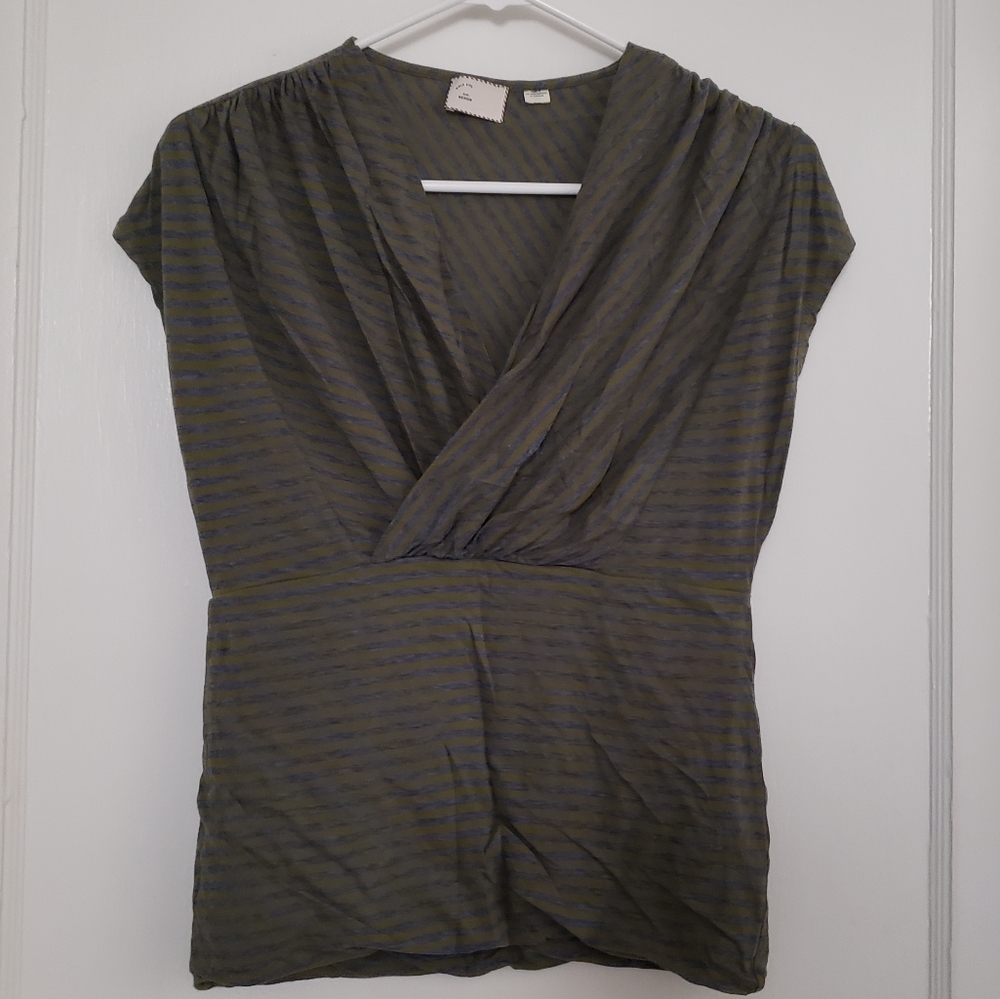 Anthropologie Postmark Top, Medium